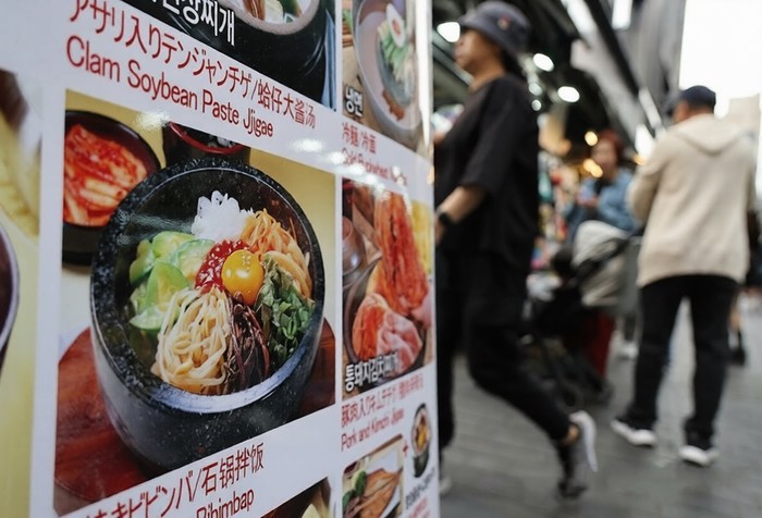 지난달 서울의 주요 외식 물가…비빔밥...