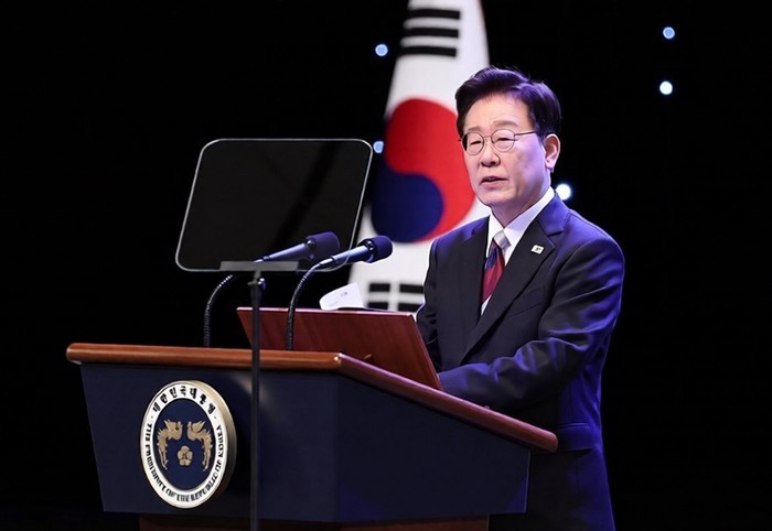 李대통령 "대체불가 대한민국 도약…친일재산 끝까지 환수해 책임 묻겠다"